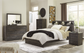 Vay Bay Bookcase Queen Bed with Night Stand & Mirror