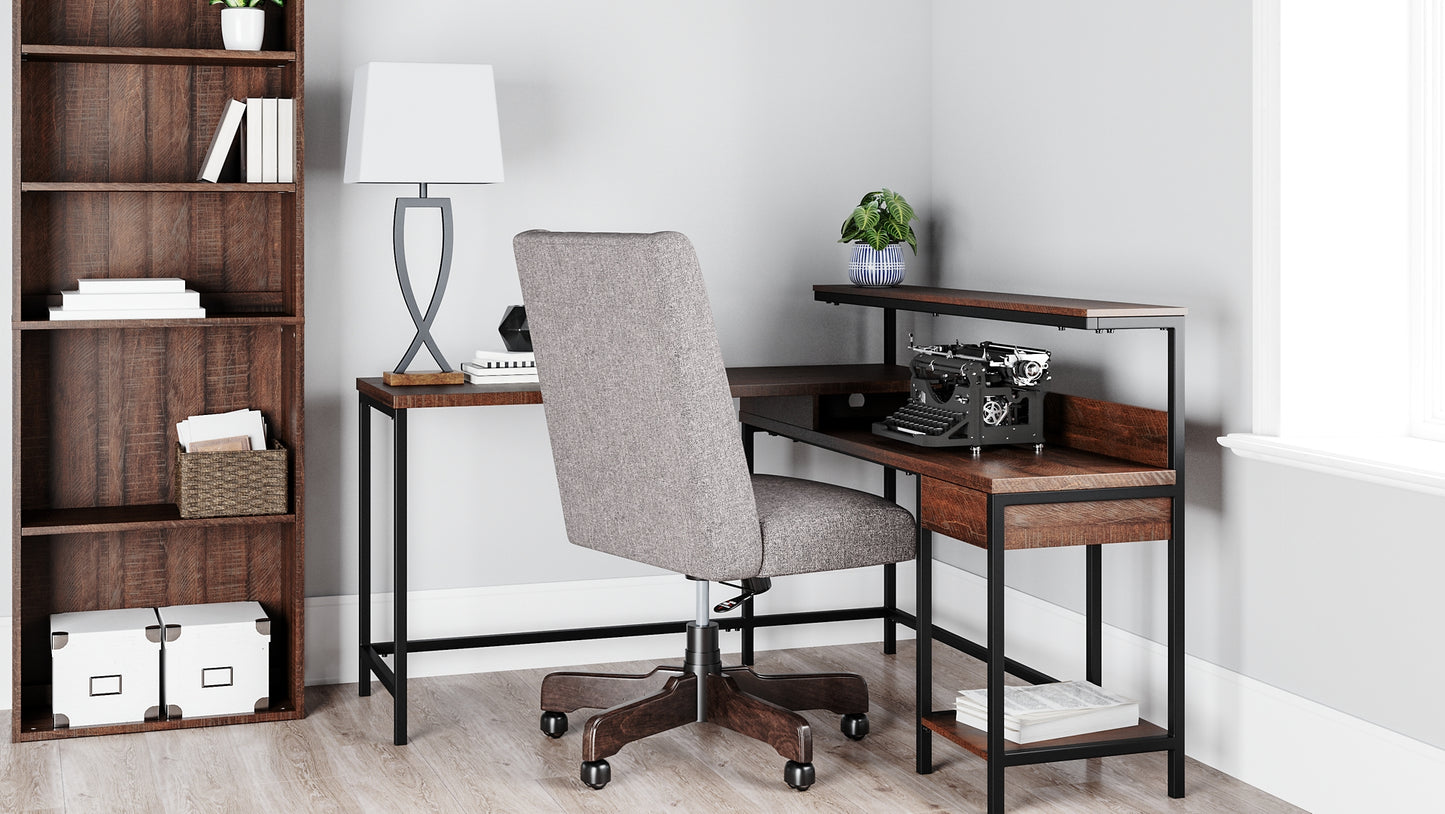 Camiburg L-Desk with Storage