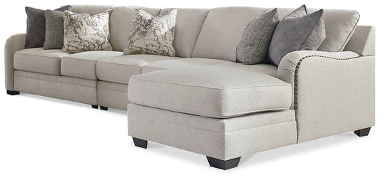 Dellara 3-Piece Sectional with Chaise