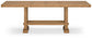 Havonplane Counter Height Dining Table and 2 Barstools and Bench