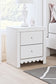 Mollviney Two Drawer Night Stand