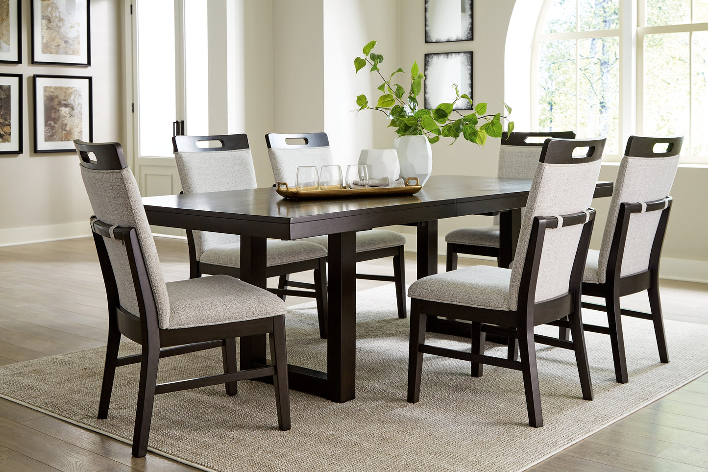 Neymorton Dining Table and 6 Chairs