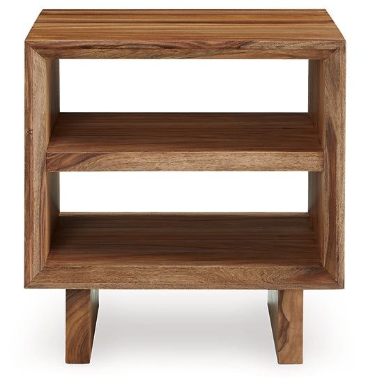 Dressonni Square End Table