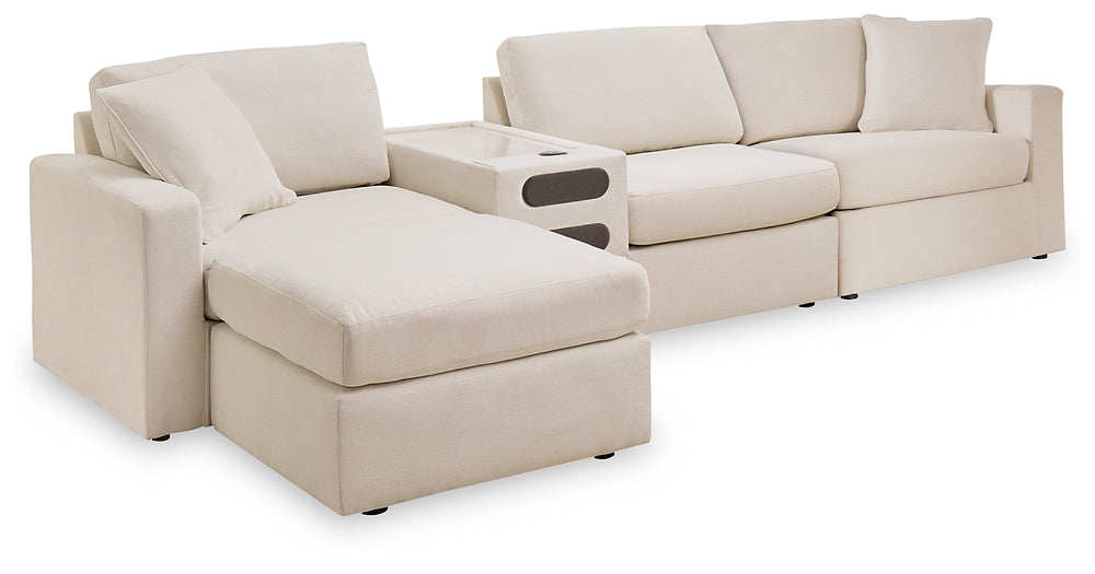 Modmax 4-Piece Sectional with Ottoman