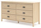 Cabinella Full Platform Panel Bed with Dresser, Chest and 2 Nightstands