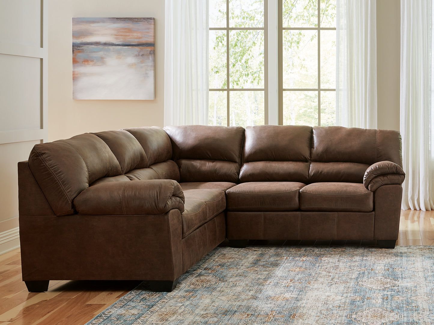 Bladen 2-Piece Sectional with Ottoman