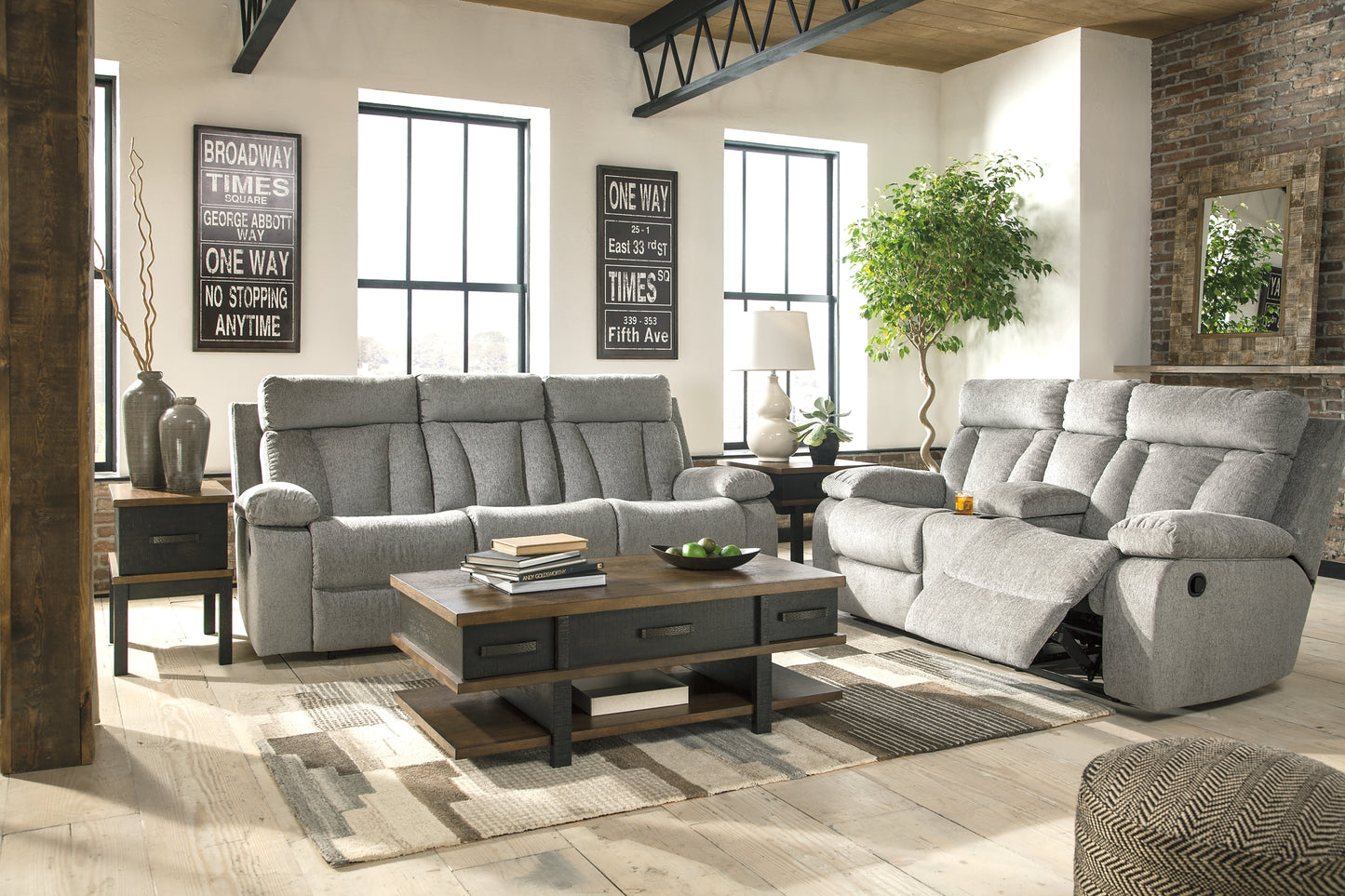 Mitchiner Sofa and Loveseat