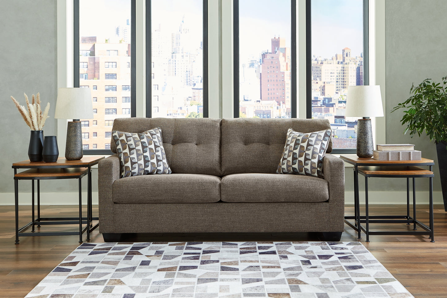 Mahoney Sofa and Loveseat