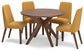 Lyncott Dining Table and 4 Chairs