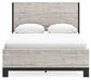 Vessalli Queen Panel Bed with Mirrored Dresser, Chest and 2 Nightstands