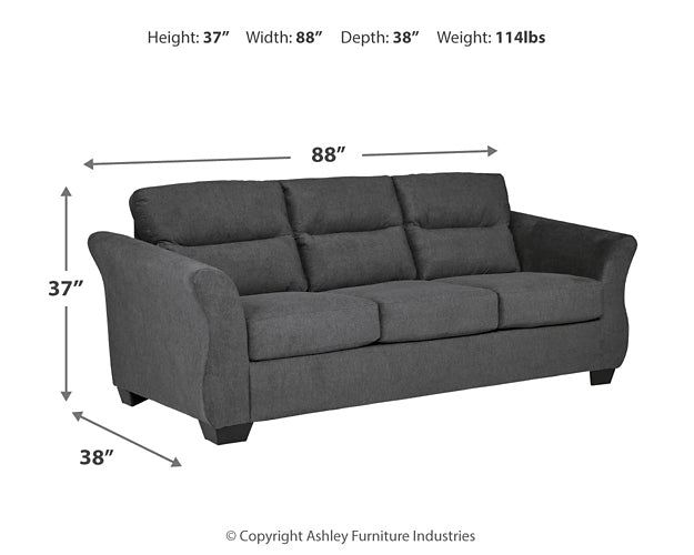 Miravel Sofa, Loveseat and Recliner