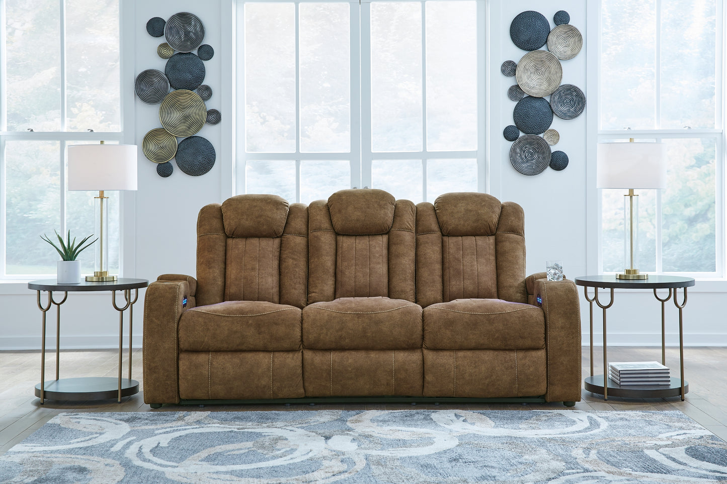 Wolfridge Sofa, Loveseat and Recliner